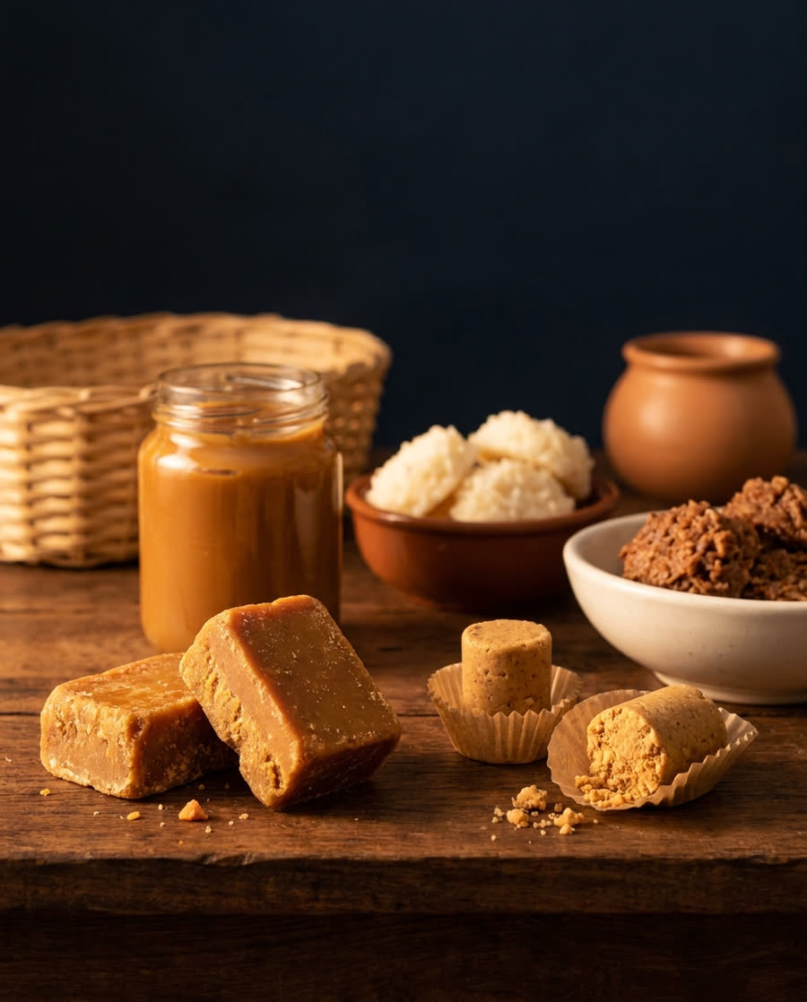 Rapadura, paçoca e doces nordestinos